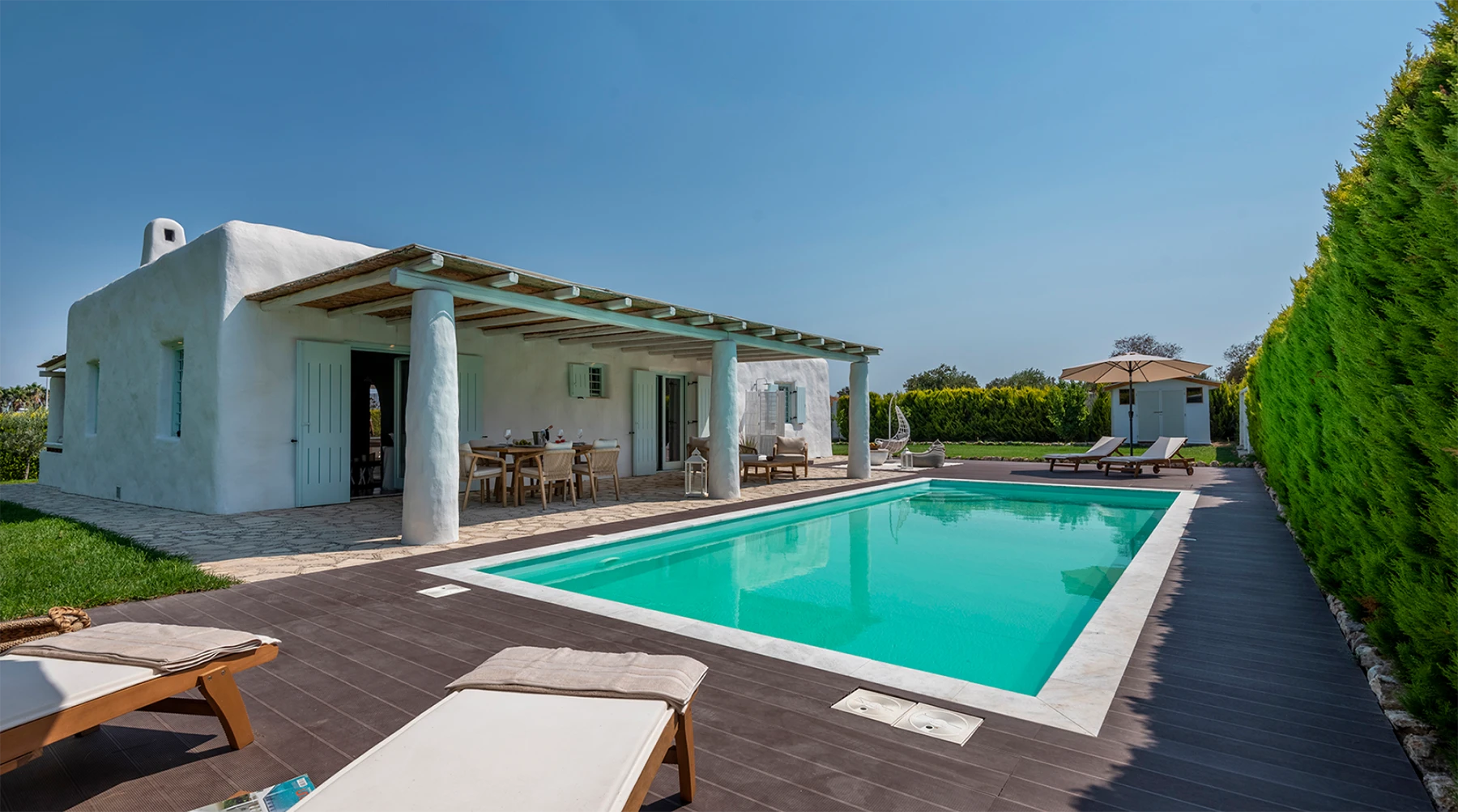 Villa with Private Pool for Rent in Kos Island - Villa Perla Blanca